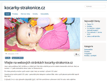 Tablet Screenshot of kocarky-strakonice.cz